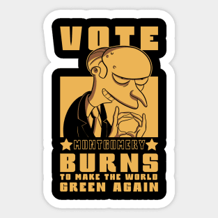 Make the world green again Sticker